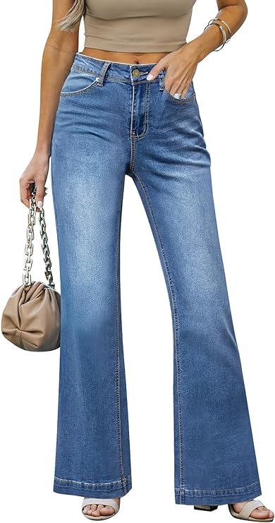 girls wide leg jeans