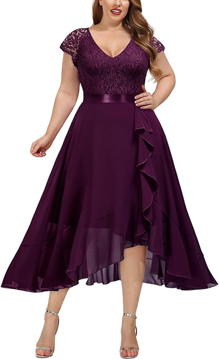 plus size evening dress