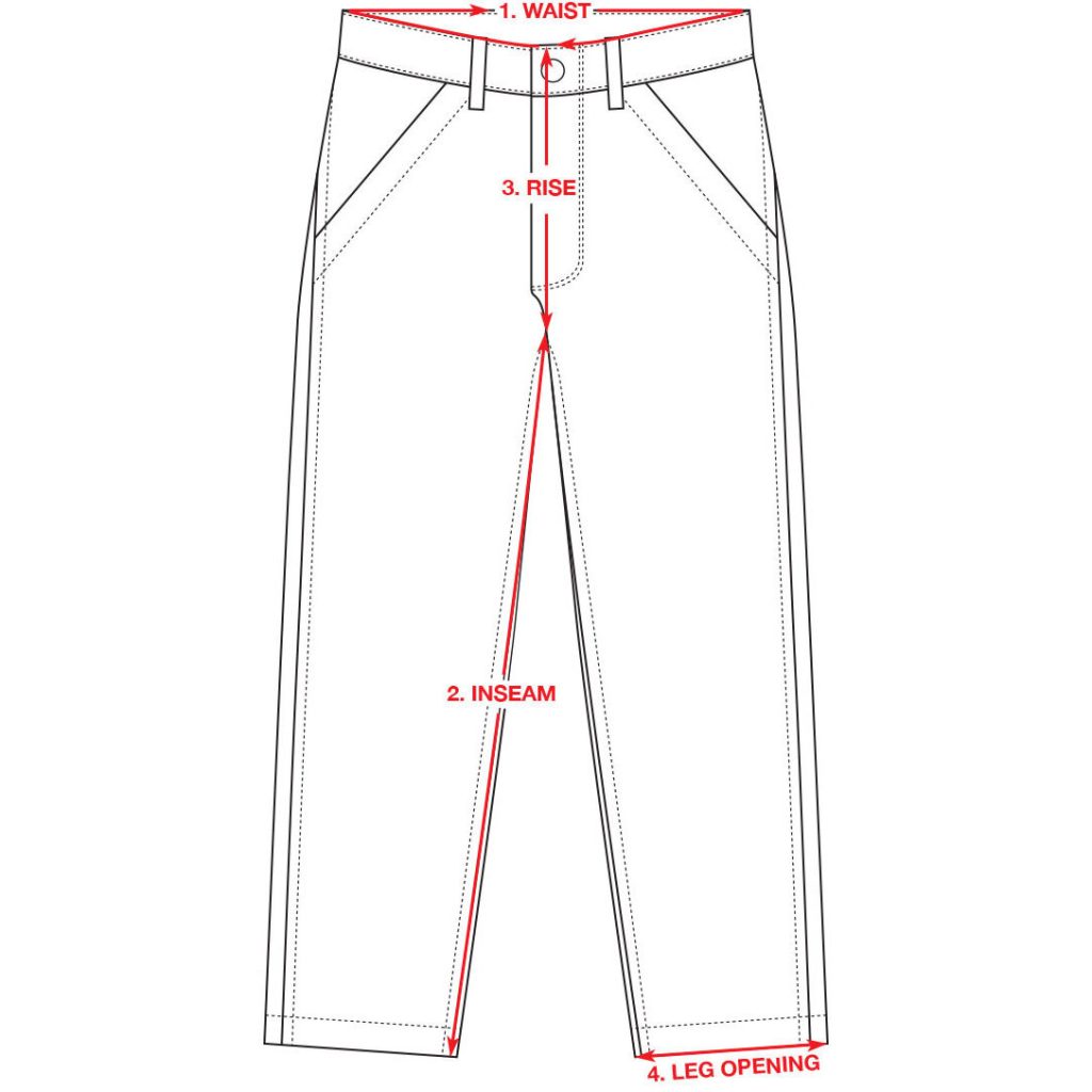 how to measure pant size