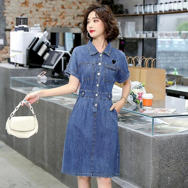 The Jean Dress for Women: A Staple for Every Woman’s Wardrobe插图2