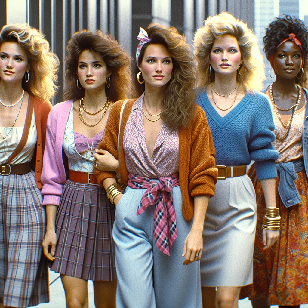 how to dress 80s with normal clothes