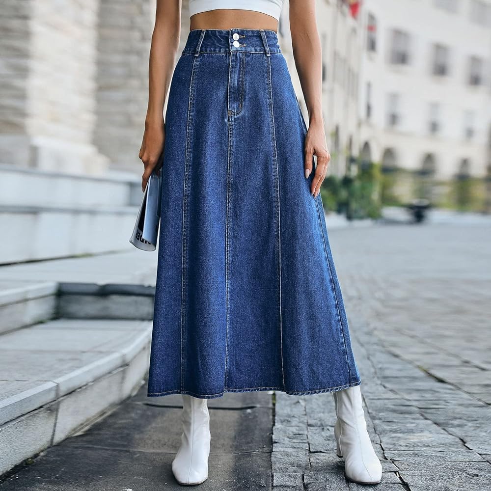 jean skirt