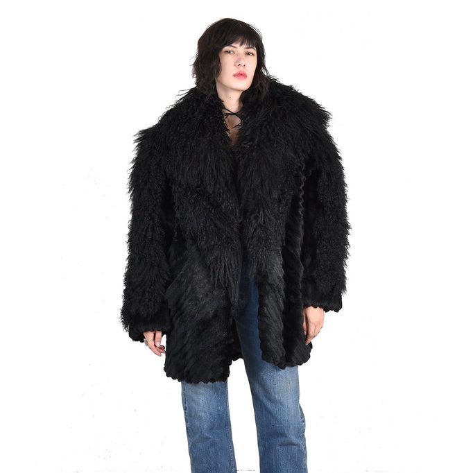 women's fur coat