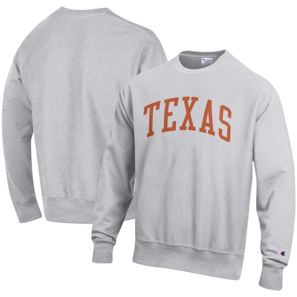 grey crew neck sweatshirt