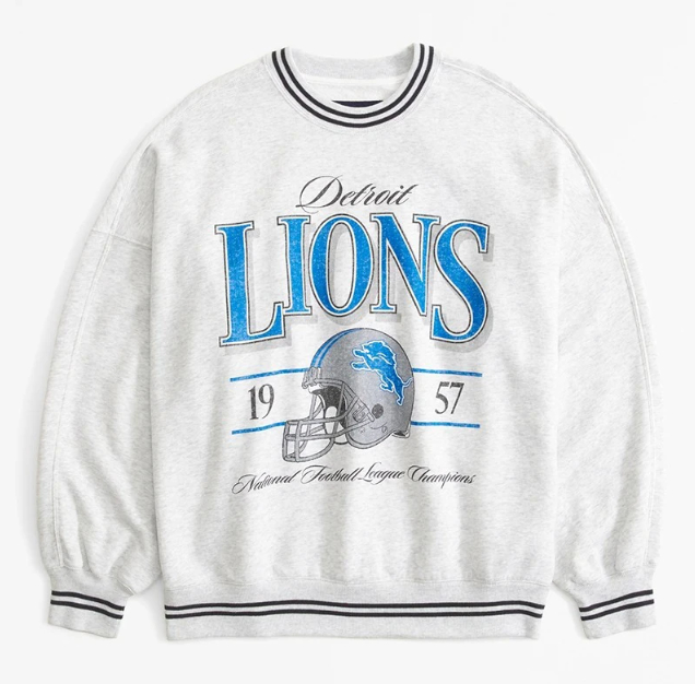 detroit lions sweatshirt