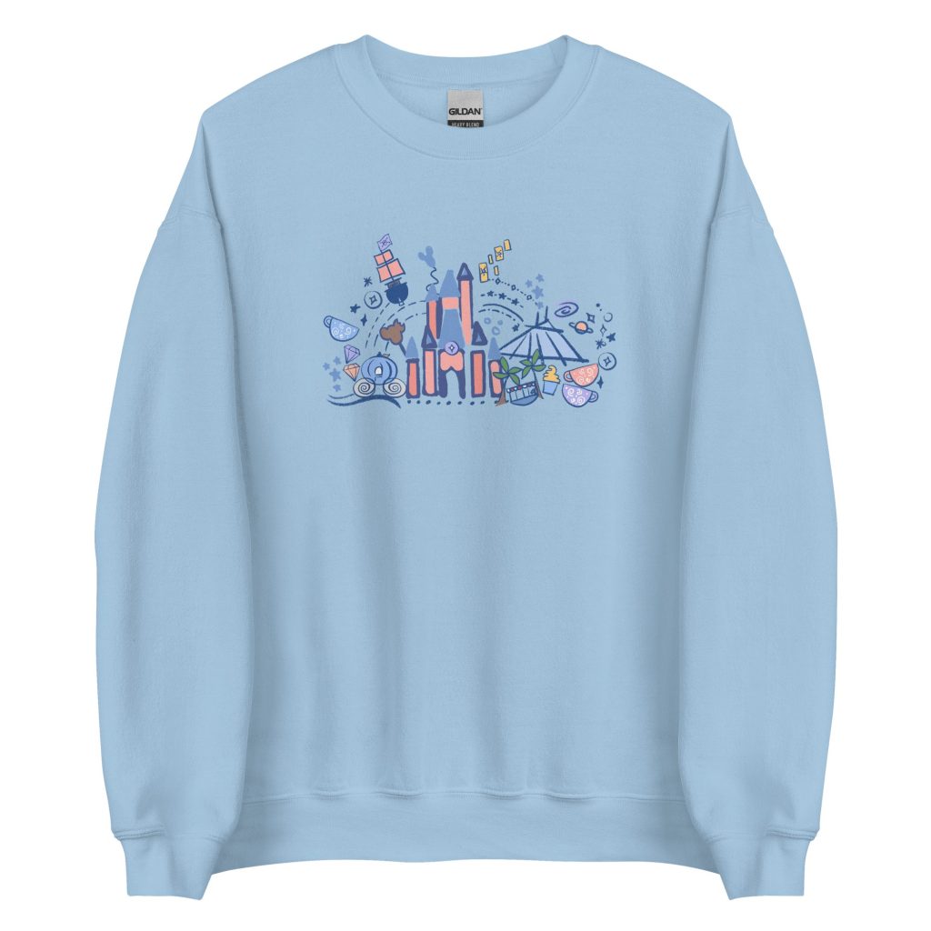 	
womens disney sweatshirt