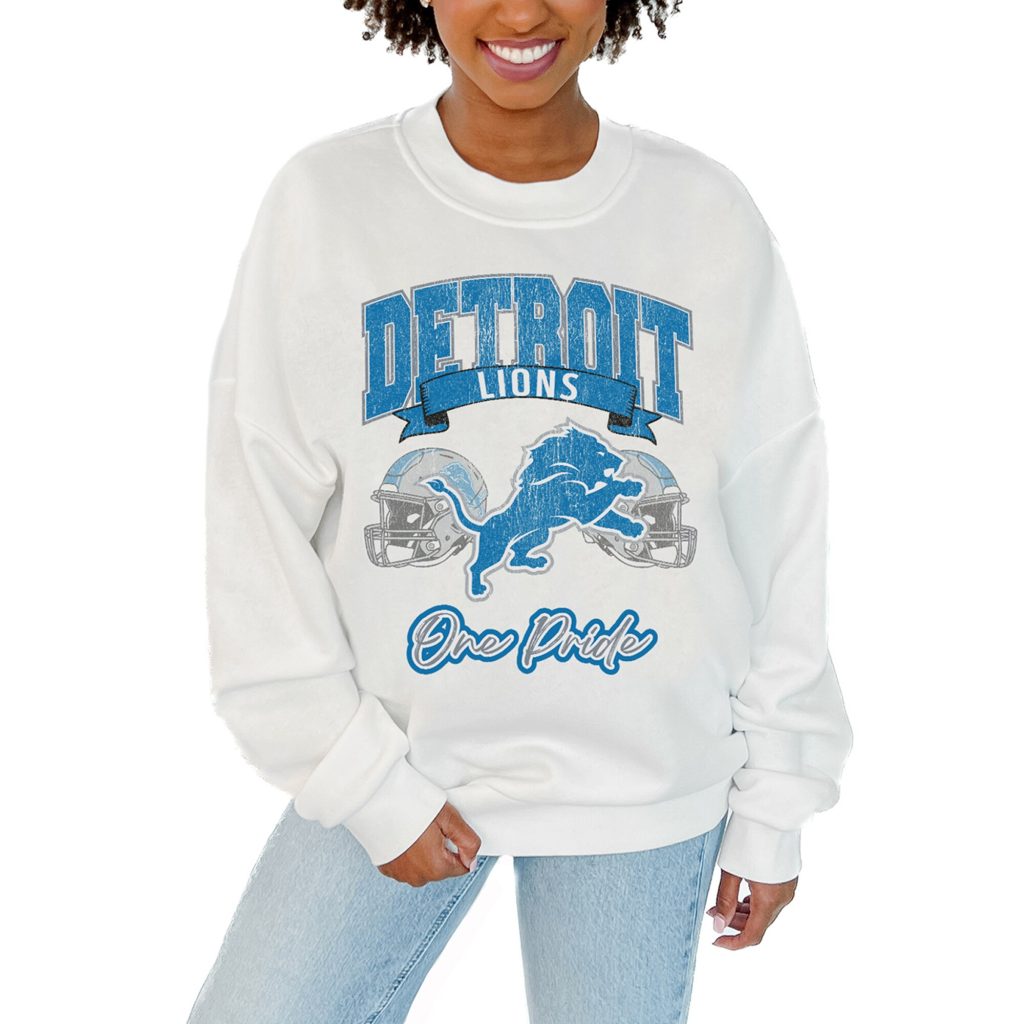 	
women's detroit lions sweatshirt