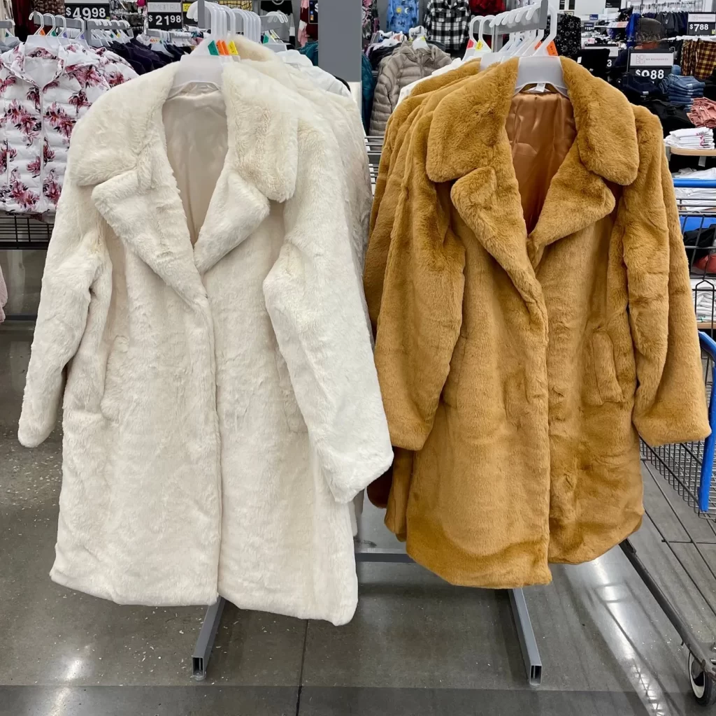 white mink coat