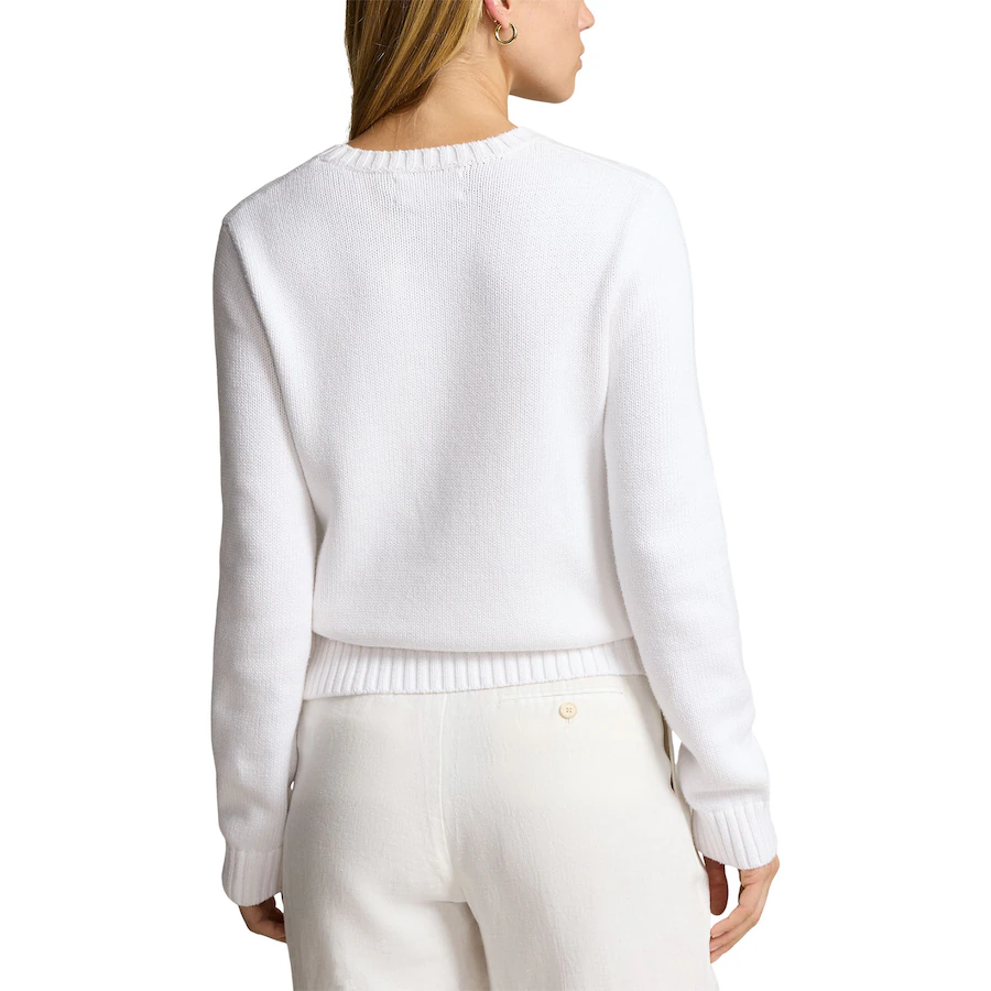 women's white sweatshirt